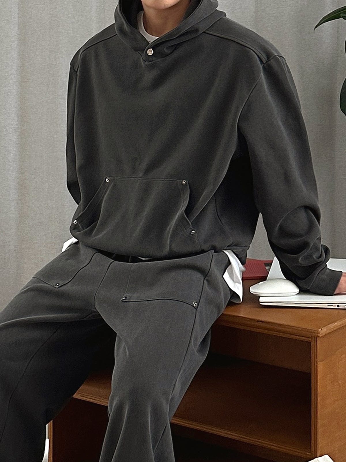 RT No. 12500 HOODED PULLOVER HOODIE – REALTAKAI