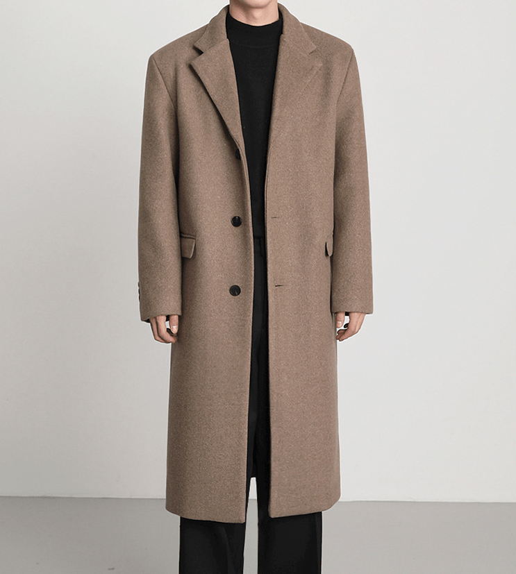 RT No. 6227 WOOLEN TRENCH COAT – REALTAKAI