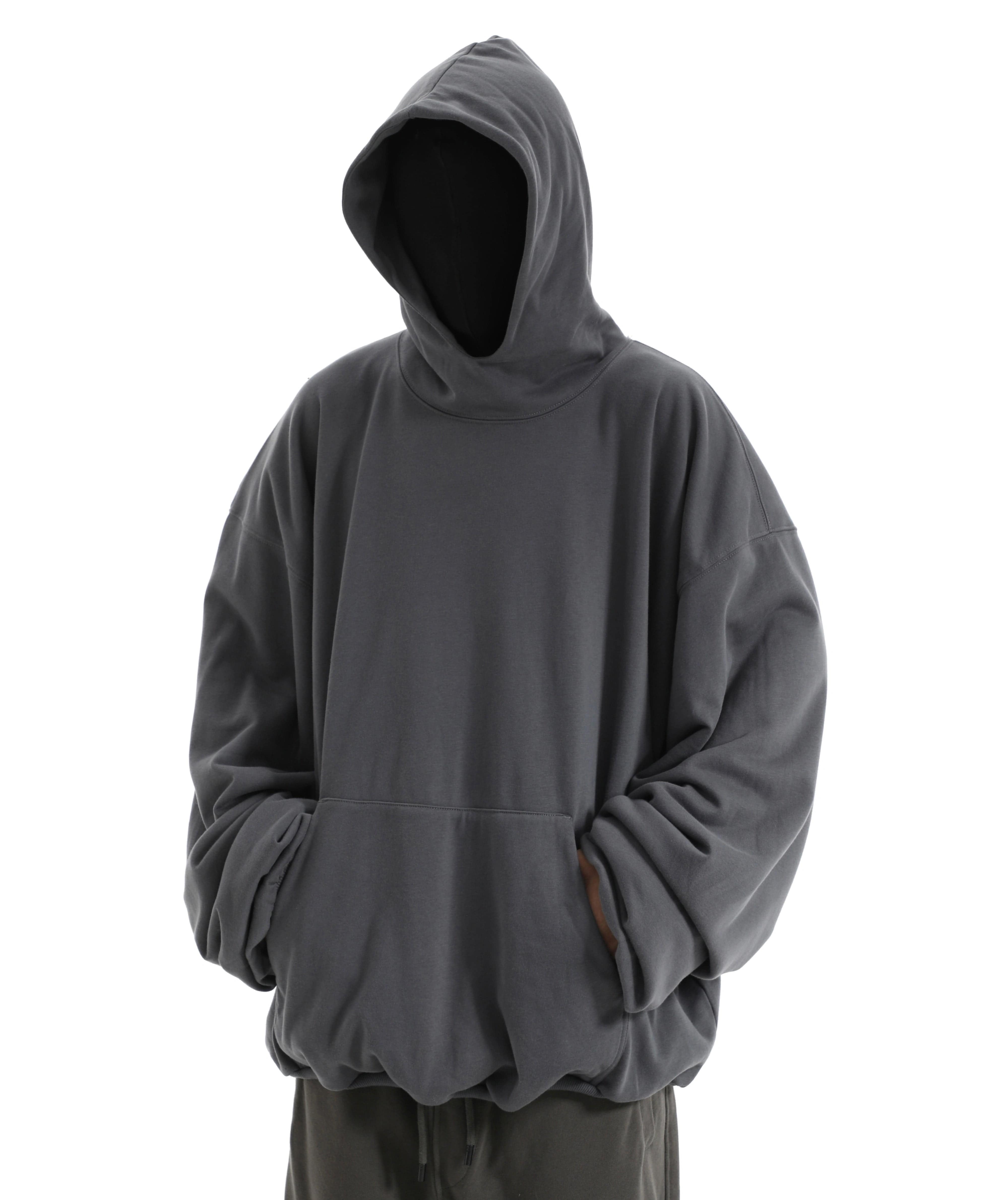 RT No. 10834 Oversize Pullover Hoodie S / Carbon Black