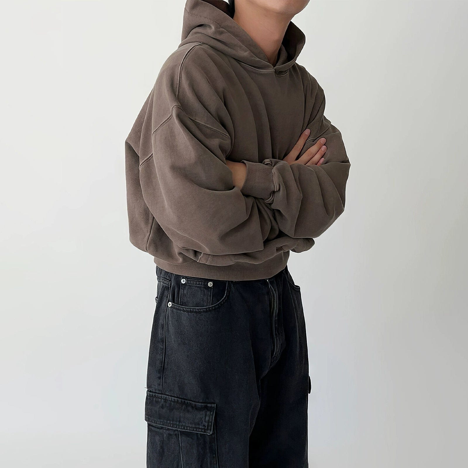 Cropped Pullover Sweatshirt Out From Under Cropped Hoodie UO Urban