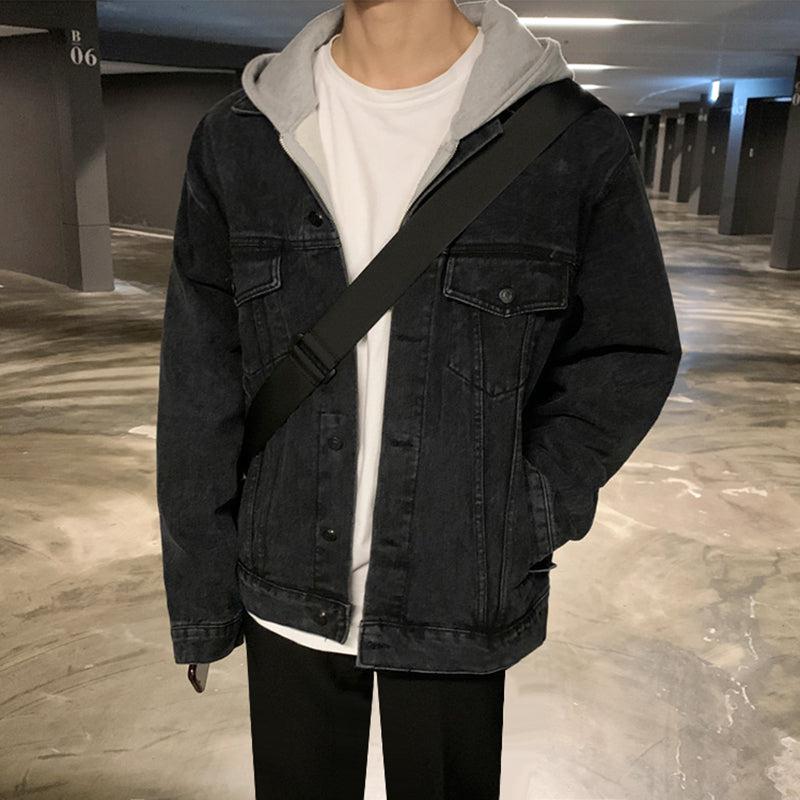 RT No. 3145 GRAY DENIM JK – REALTAKAI