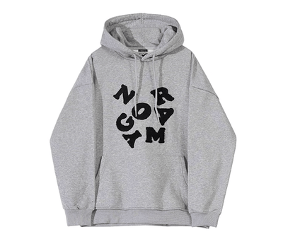 RT No. 9744 EMBROIDERED PULLOVER HOODIE