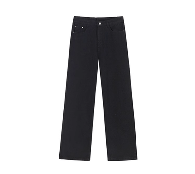 RT No. 11692 WIDE STRAIGHT DENIM JEANS