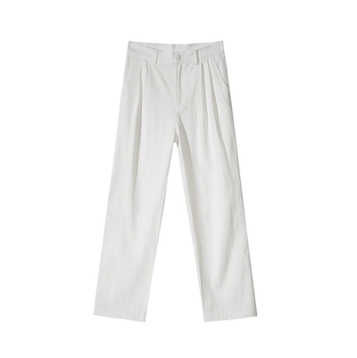 RT No. 9371 OFF WHITE STRAIGHT PANTS