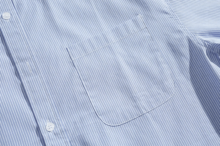 RT No. 9362 SKY BLUE STRIPE BUTTON-UP SHIRT