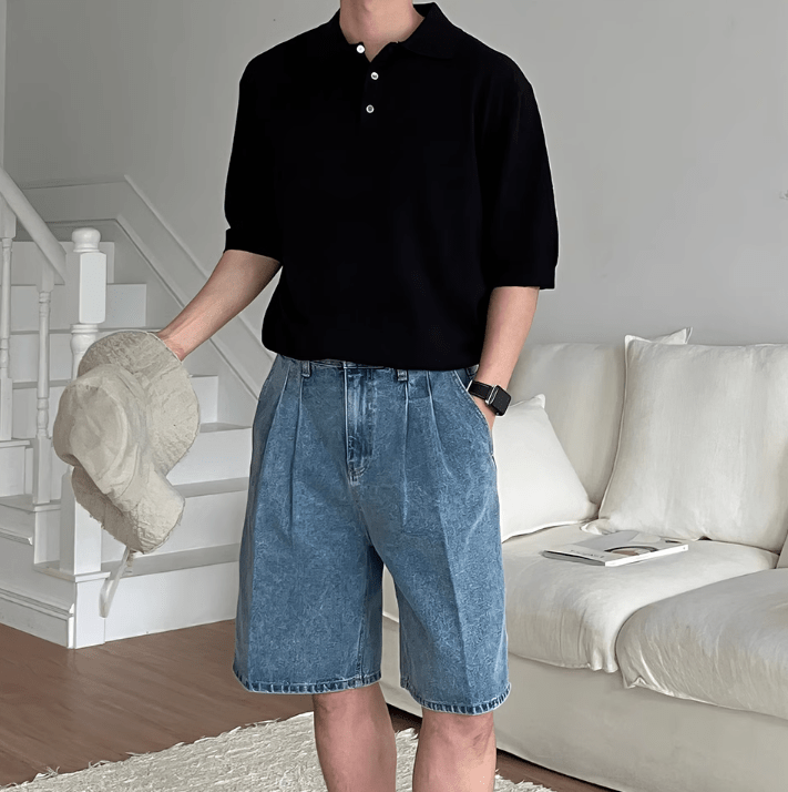 RT No. 11640 KNIT POLO SHORT SLEEVE