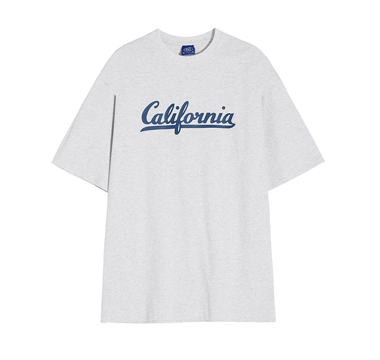 RT No. 11408 CURSIVE CALIFORNIA LETTERED SHORT SLEEVE