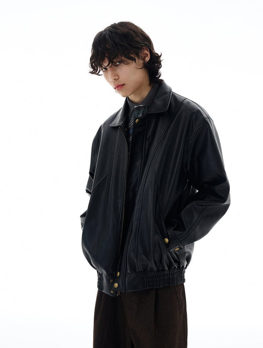 RT No. 25060 RODEO LEATHER ZIP JACKET