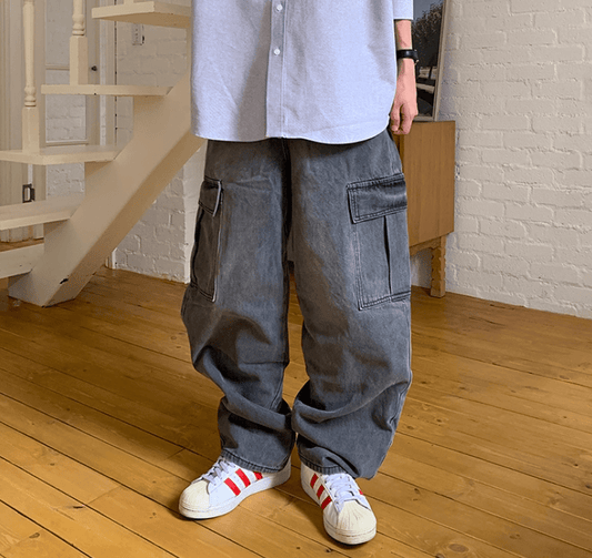 RT No. 12309 CARGO WORKWEAR STRAIGHT PANTS