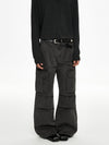 RT No. 50036 GRAY POCKET CARGO STRAIGHT PANTS