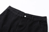 RT No. 11271 BLACK CARPENTER STRAIGHT PANTS