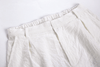 RT No. 9074 LINEN STRAIGHT WIDE DRAPE PANTS