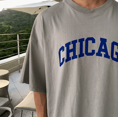 RT No. 9057 LETTERED CHICAGO HALF SLEEVE