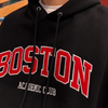 RT No. 12315 BOSTON LETTERED HOODIE