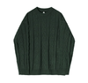 RT No. 10409 TWIST KNITTED PULLOVER SWEATER