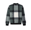 RT No. 12018 PLAID MOHAIR SWEATER