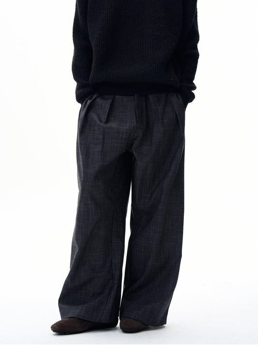 RT No. 32106 PLEATED BAGGY SUIT PANTS
