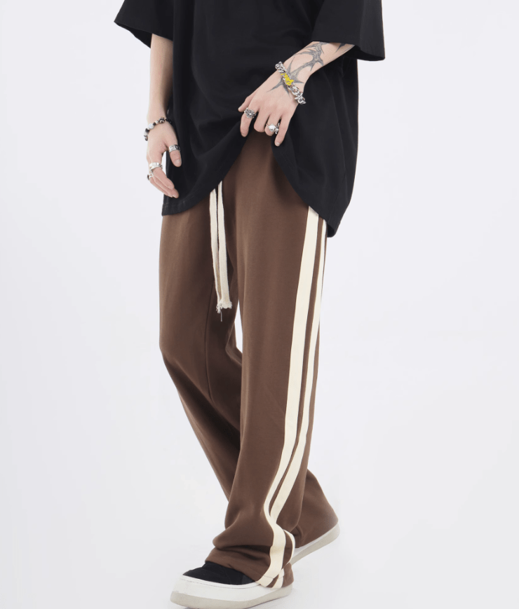 RT No. 9526 STRIPED CASUAL SPORT PANTS