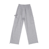 RT No. 11080 GRAY BUTTON-UP HOODIE & WIDE SWEATPANTS