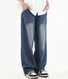 RT No. 9528 WASHED STRAIGHT DENIM JEANS