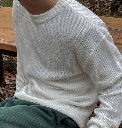 RT No. 11971 KNIT PULLOVER SWEATER