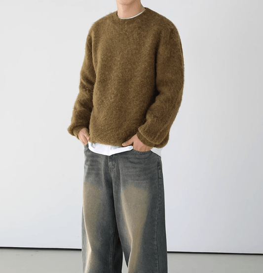 RT No. 10282 KNITTED PULLOVER SWEATER
