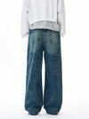 RT No. 31018 BAGGY STRAIGHT DENIM JEANS