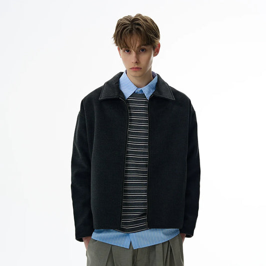 RT No. 42007 SILHOUETTE WOOLEN JACKET