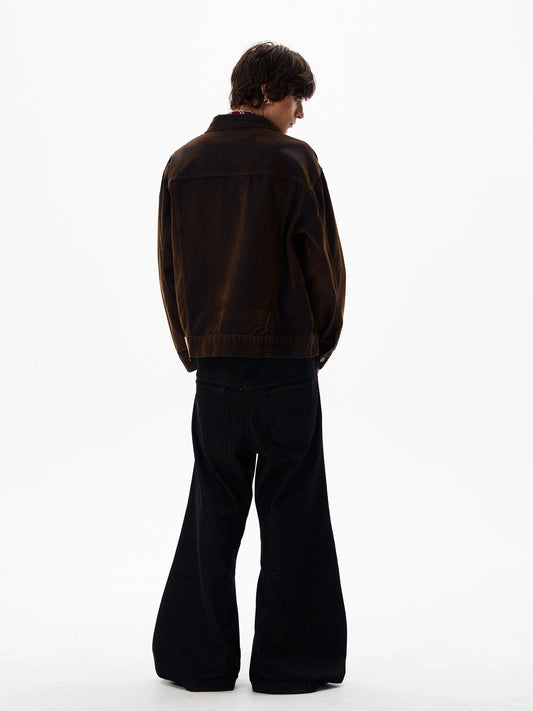 RT No. 18023 BROWN DENIM JACKET