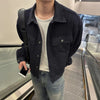 RT No. 32606 NAVY BLUE CORDUROY PATCH JACKET