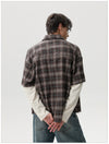 RT No. 50223 TWO PIECE PLAID SHIRT LONGSLEEVE