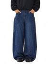 RT No. 12111 DARK BLUE WORKWEAR BAGGY JEANS