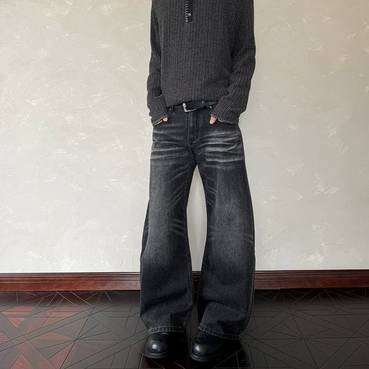 RT No. 40504 WHISKER WASH SCIMITAR DENIM JEANS