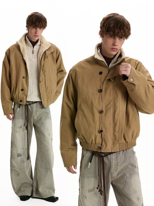 RT No. 58008 STAND COLLAR CARGO JACKET