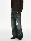 RT No. 50024 WHISKER WASH DENIM JEANS