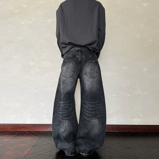 RT No. 40844 WHISKER WASH DENIM BOOTCUT JEANS