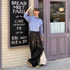 RT No. 32070 PLEATED WIDE STRAIGHT PANTS