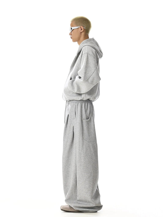 RT No. 32018 GRAY WIDE SCIMITAR SWEATPANTS