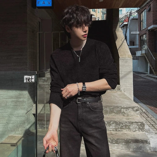 RT No. 32040 KNIT SOLID LONGSLEEVE