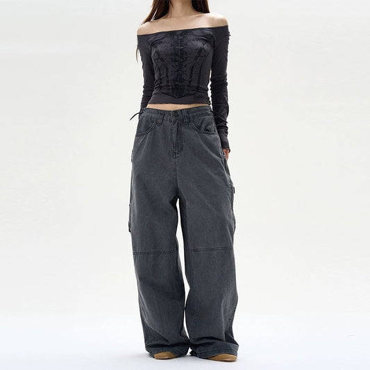 RT No. 11318 CARPENTER RELAX STRAIGHT PANTS