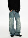 RT No. 50029 PAINT SPLASH DENIM JEANS