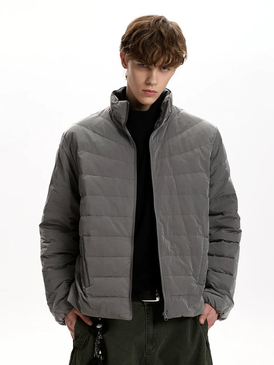 RT No. 50040 STAND COLLAR RIBBED JACKET