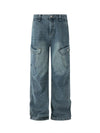 RT No. 29505 WASHED CARGO DENIM JEANS