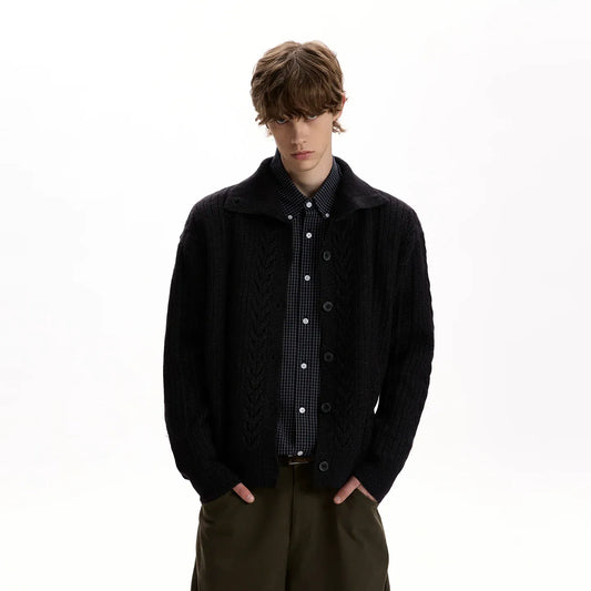 RT No. 40608 KNITWEAR TWIST CARDIGAN