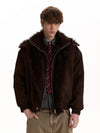 RT No. 58030 WOLF DOUBLE COLLAR JACKET