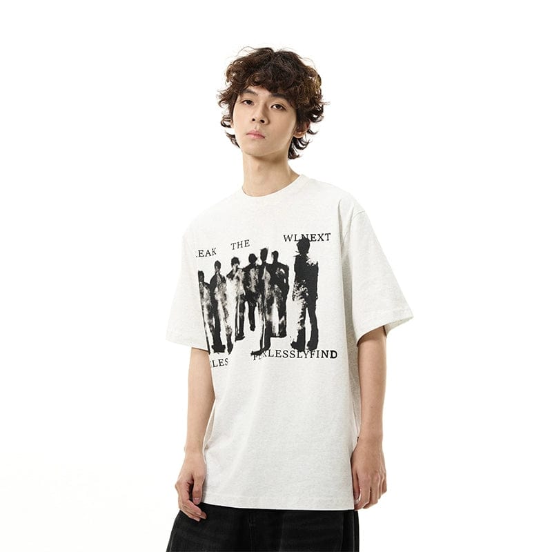 RT No. 11312 SHADOW GRAPHIC TEE