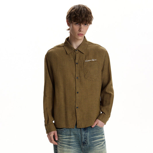 RT No. 59062 PLAID BUTTON UP SHIRT