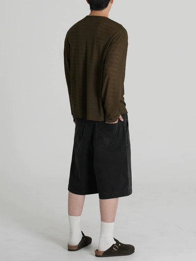 RT No. 12042 BROWN LONG SLEEVE