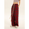 RTK (W) No. 3162 DRAWSTRING RED WIDE PANTS