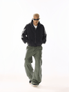 RT No. 19802 RECONSTRUCTED ARMY GREEN CARGO PANTS